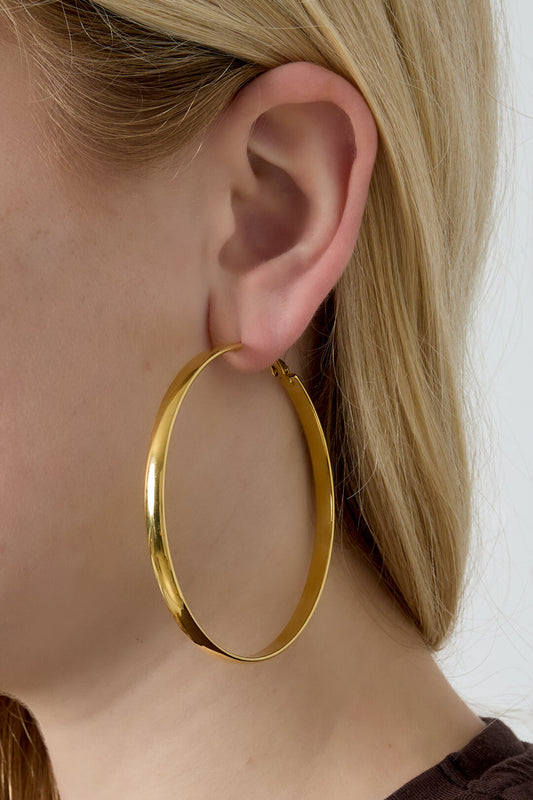 Catch me basic hoop oorringen XL