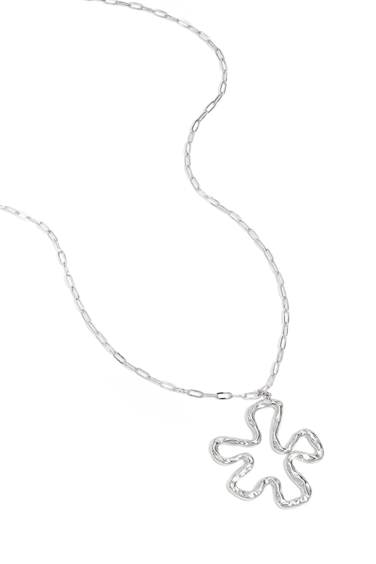 Bloom necklace met flower charm