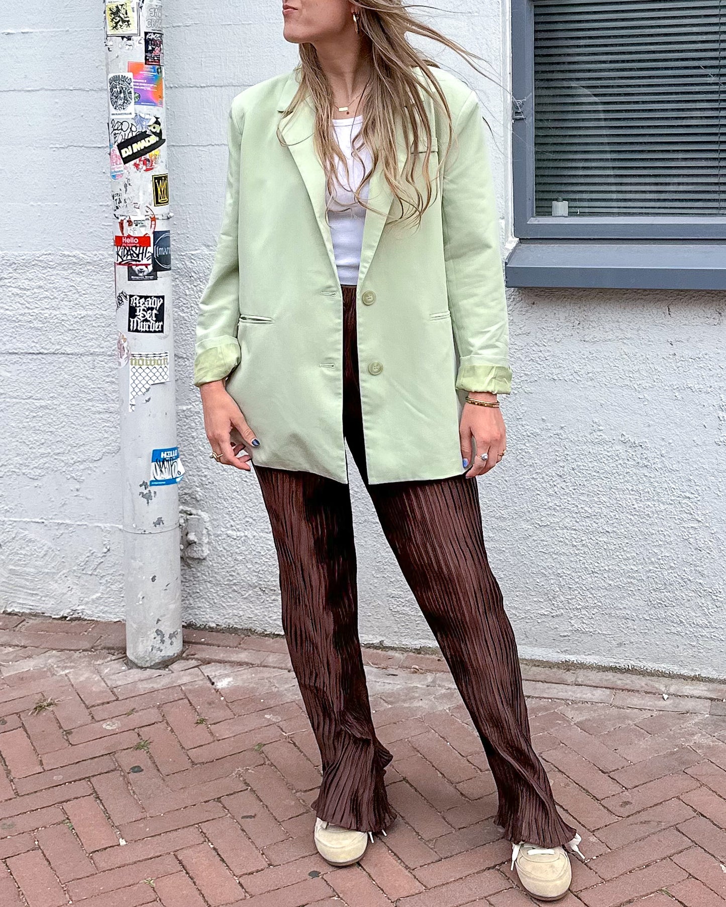 Lola blazer groen