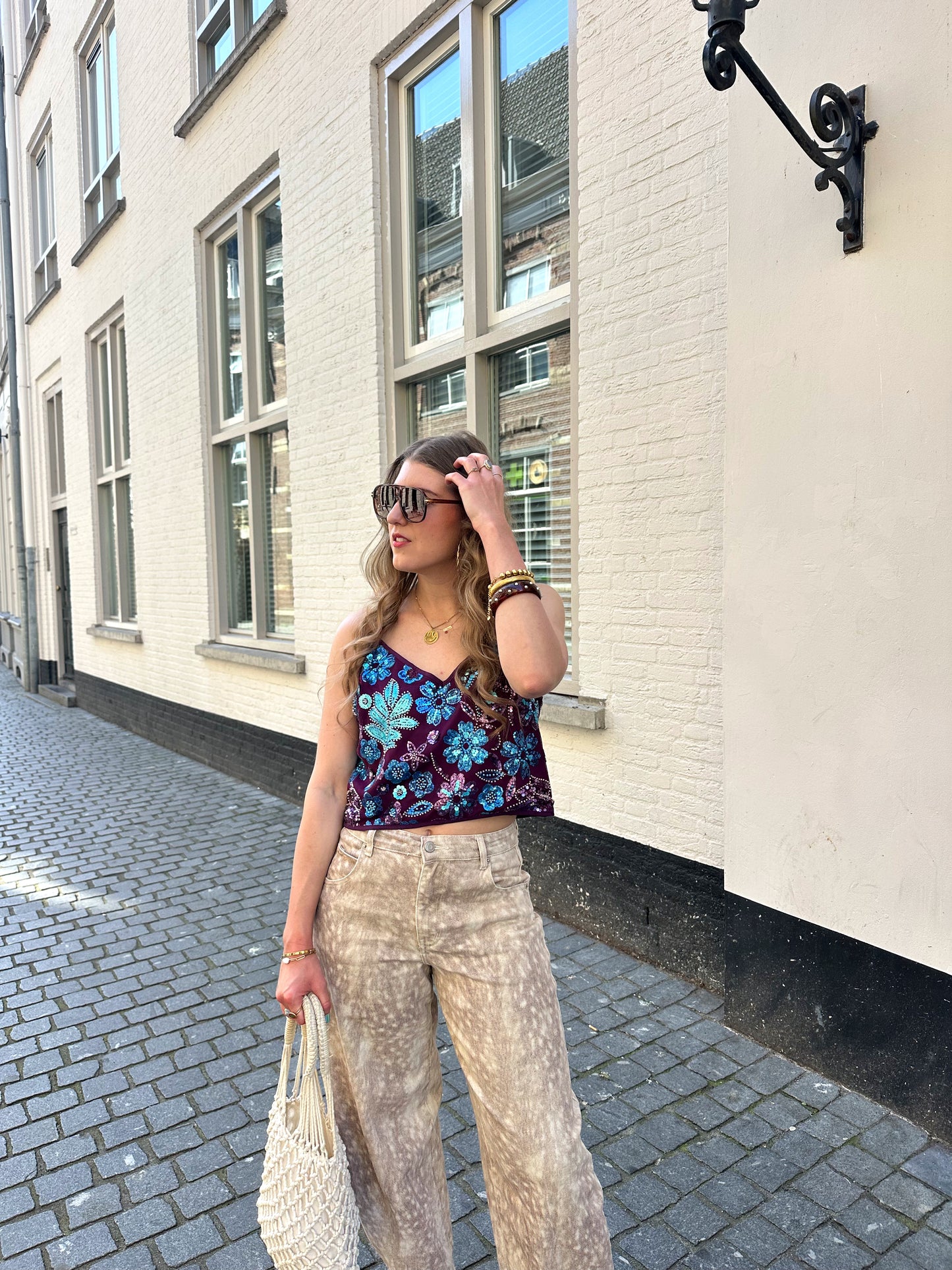 Harper & Yve Romy top paars