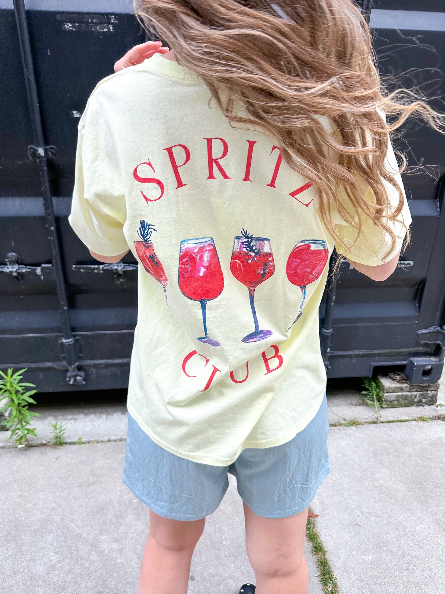 Spritz t-shirt yellow