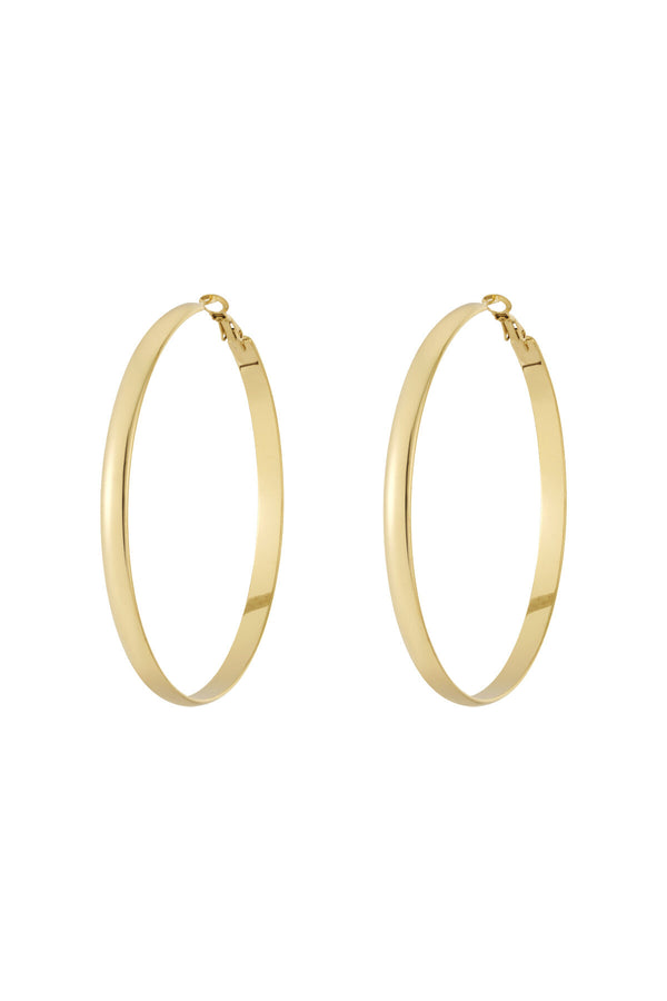Catch me basic hoop oorringen XL
