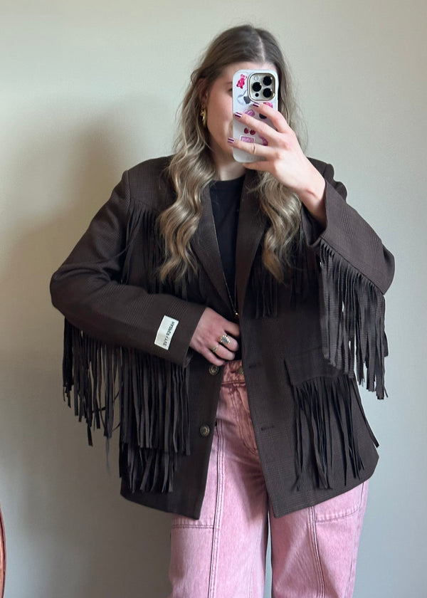 Harper & Yve Casey blazer checkered