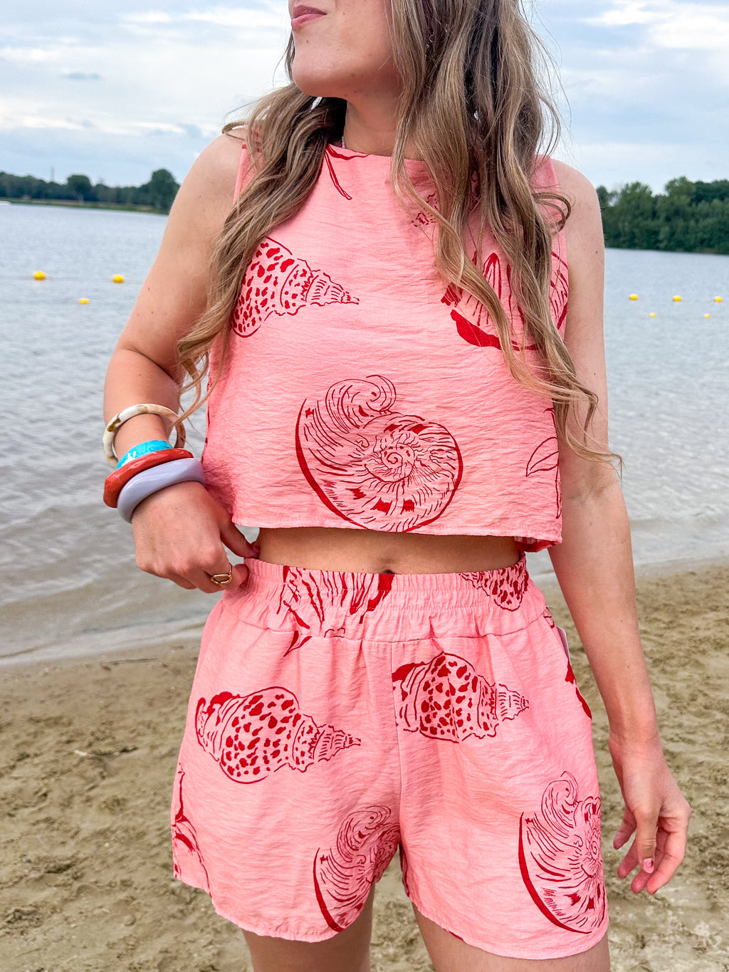Coral beach set