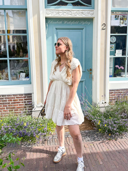 Boho jurkje wit
