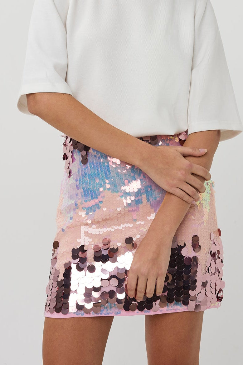 Studio Amaya DJ skirt pink