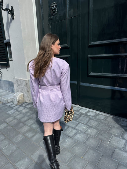 Studio Amaya Mila blazer jurk lila