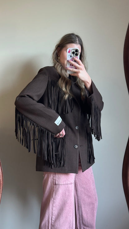 Harper & Yve Casey blazer checkered