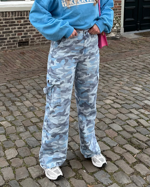 Harper & Yve Stella camouflage jeans