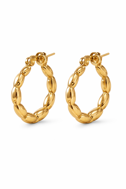 Bold oorringen ovaal