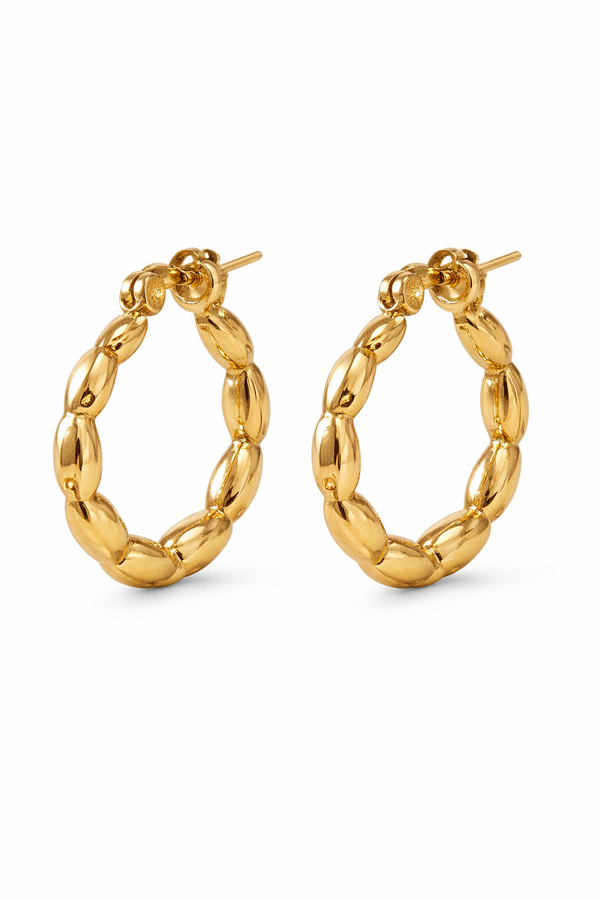 Bold oorringen ovaal