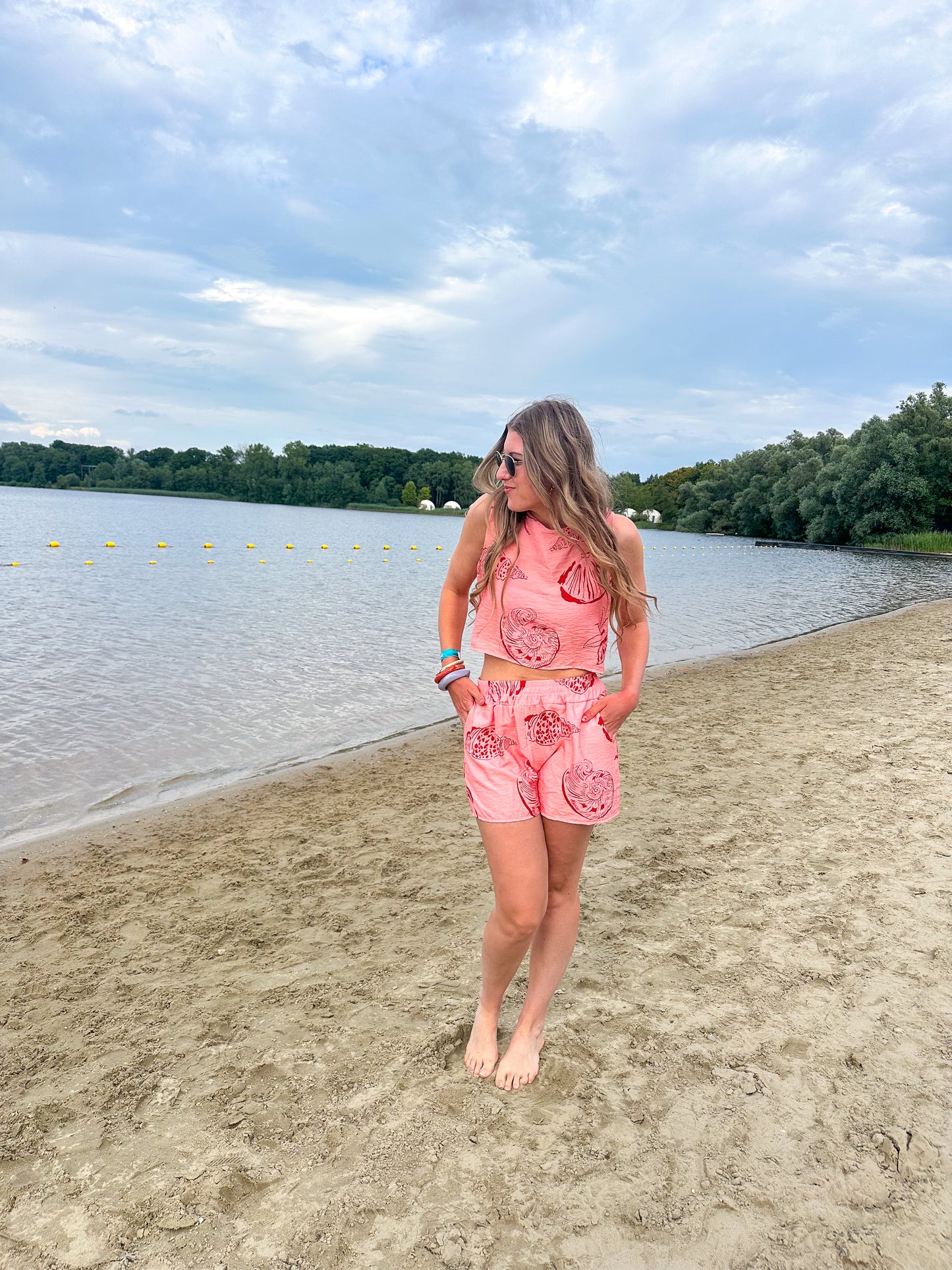 Coral beach set