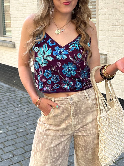 Harper & Yve Romy top paars