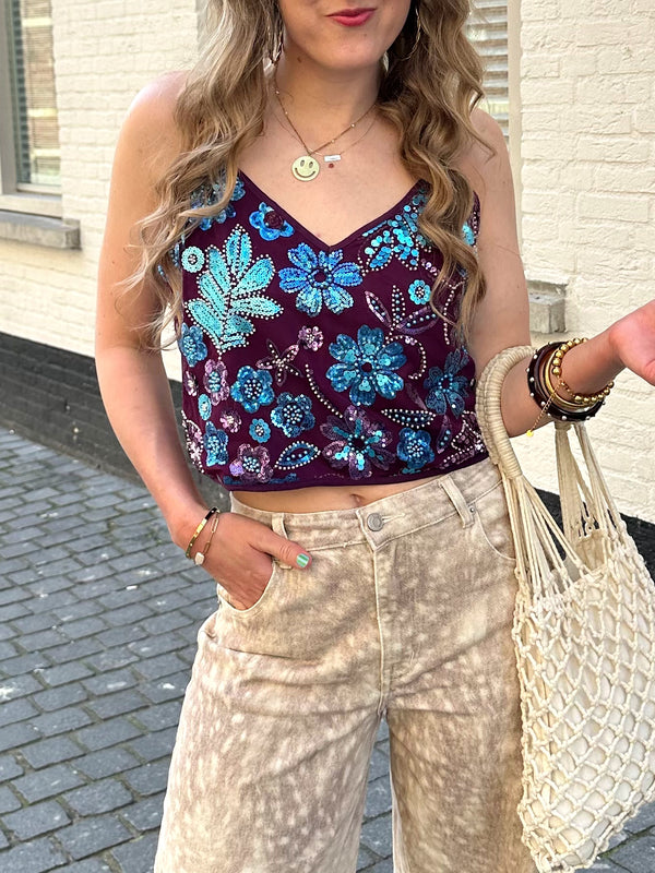 Harper & Yve Romy top paars