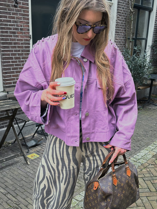 Studio Amaya Elina jacket lila