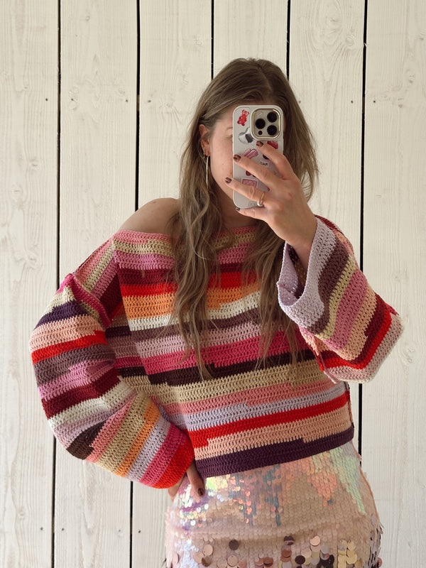 Club SAEROO gehaakte sweater handgemaakt #1