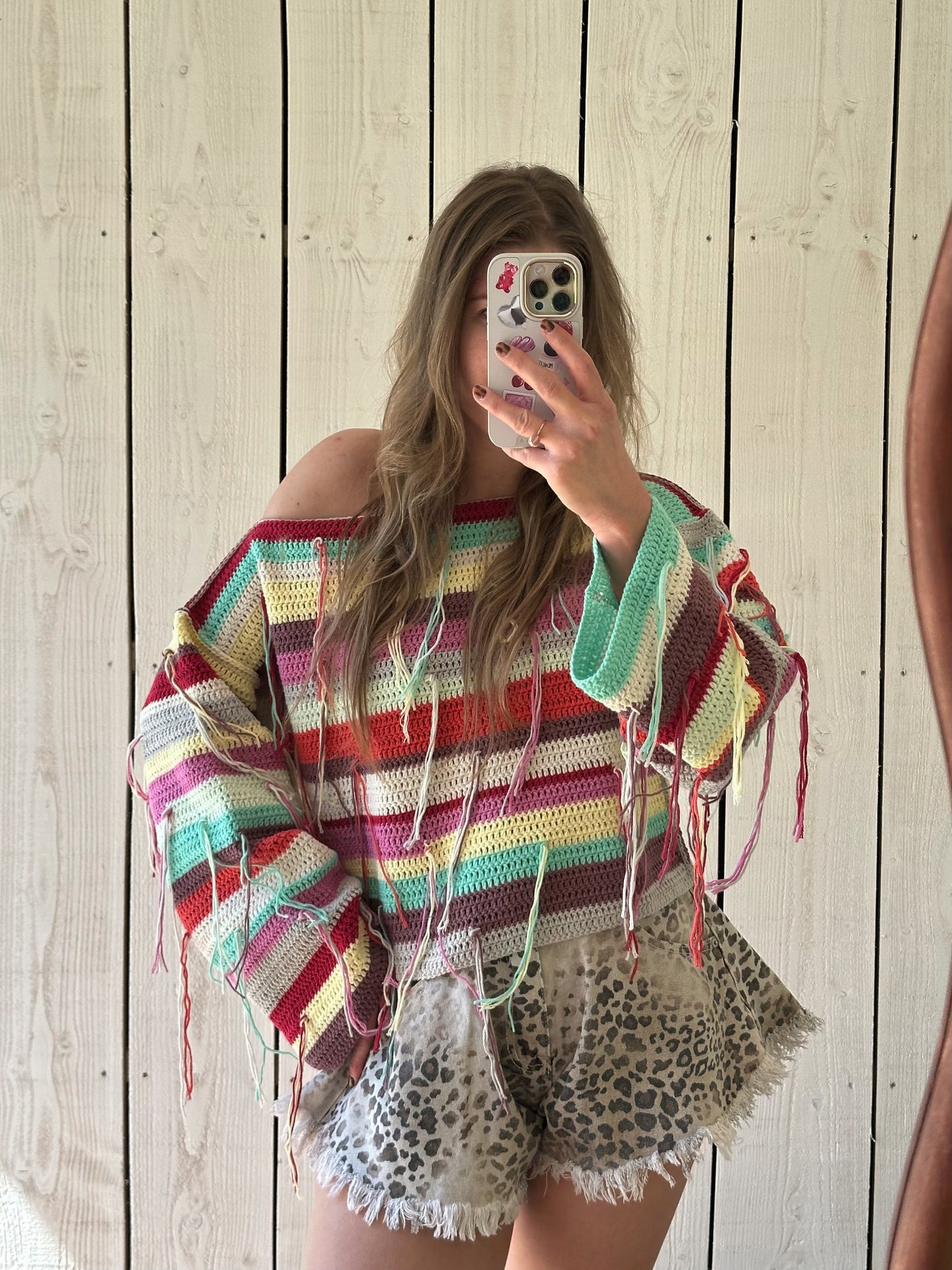 Club SAEROO gehaakte sweater handgemaakt #4