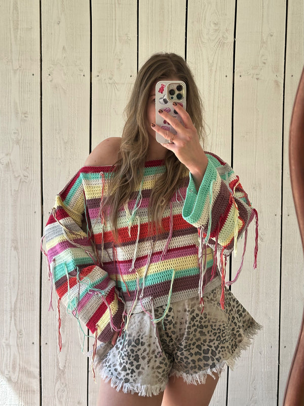 Club SAEROO gehaakte sweater handgemaakt #4
