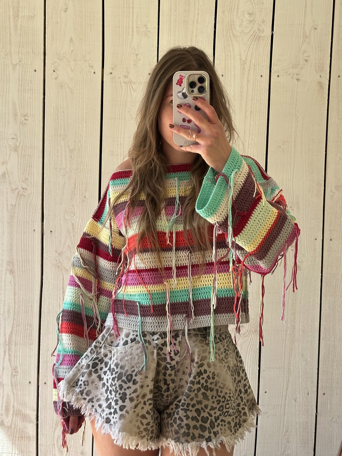 Club SAEROO gehaakte sweater handgemaakt #4