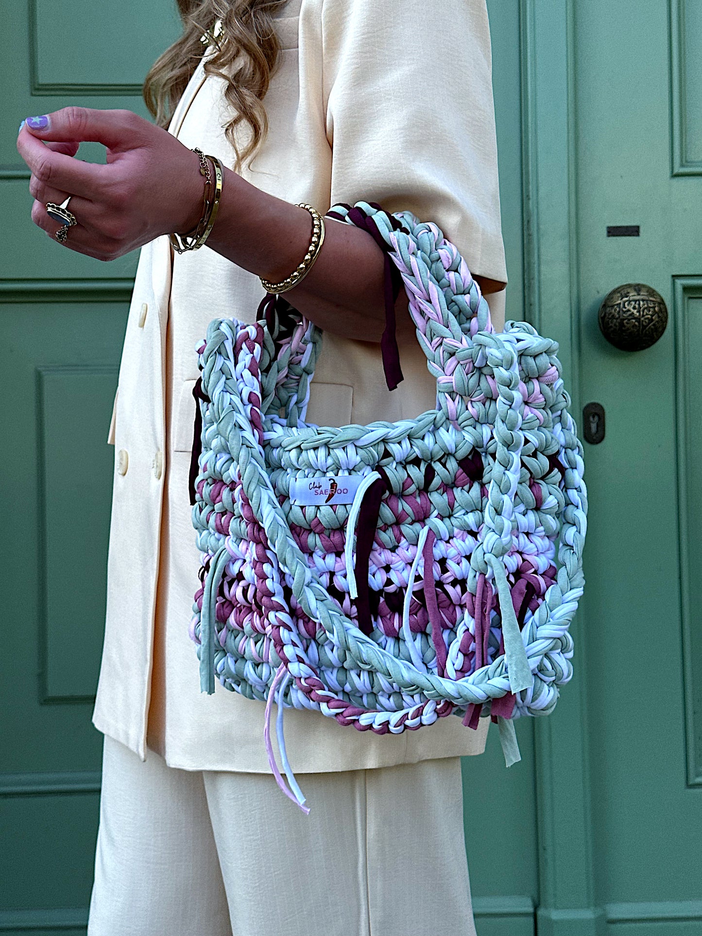 Club SAEROO crochet bag handgemaakt #2