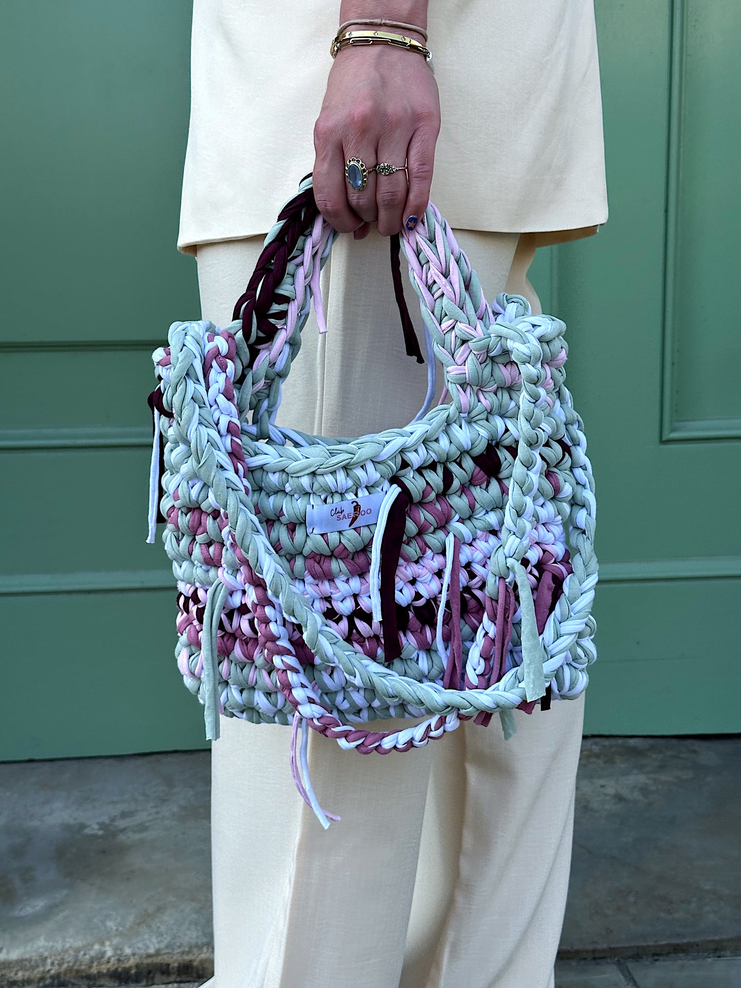 Club SAEROO crochet bag handgemaakt #2