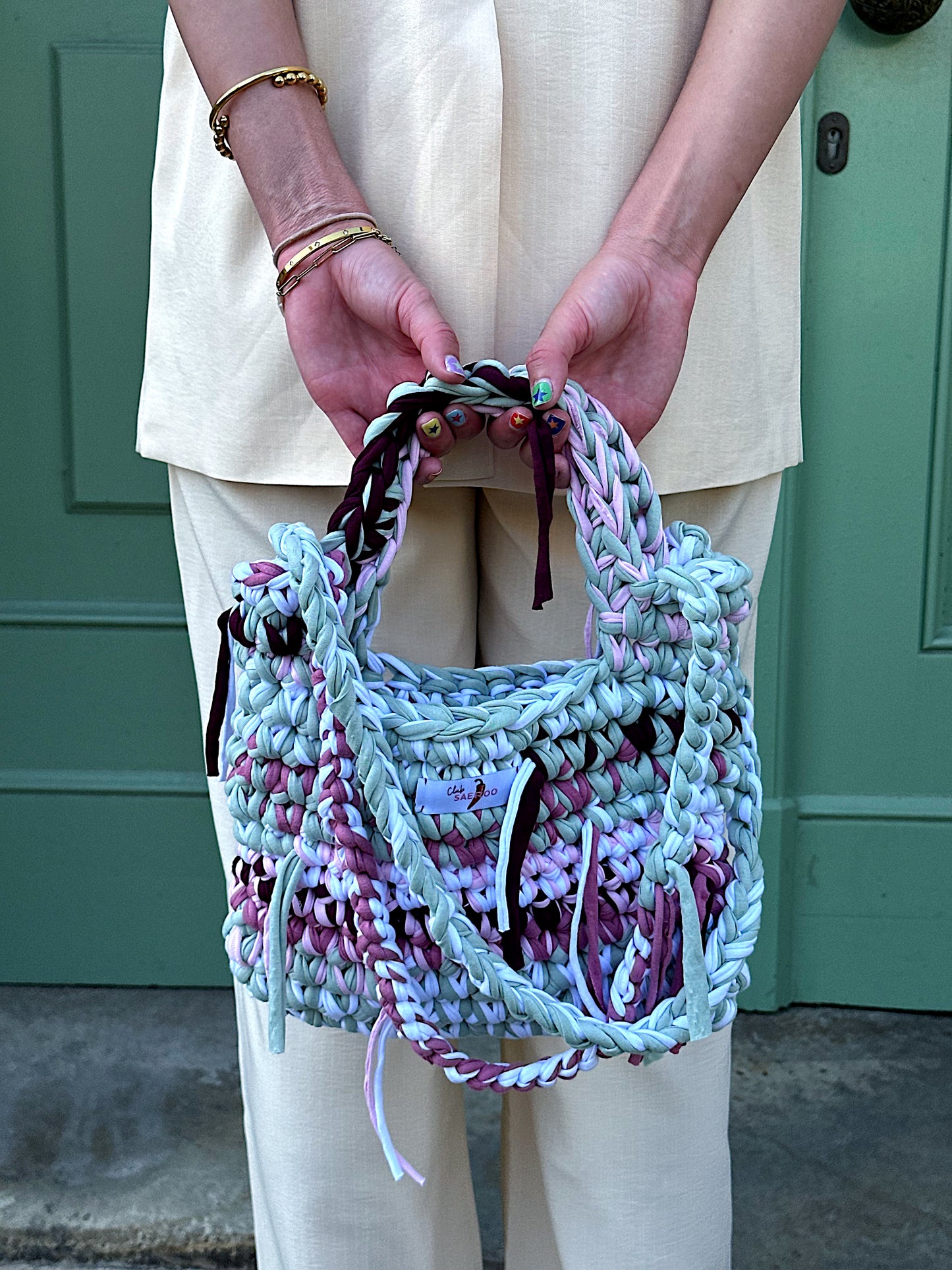 Club SAEROO crochet bag handgemaakt #2