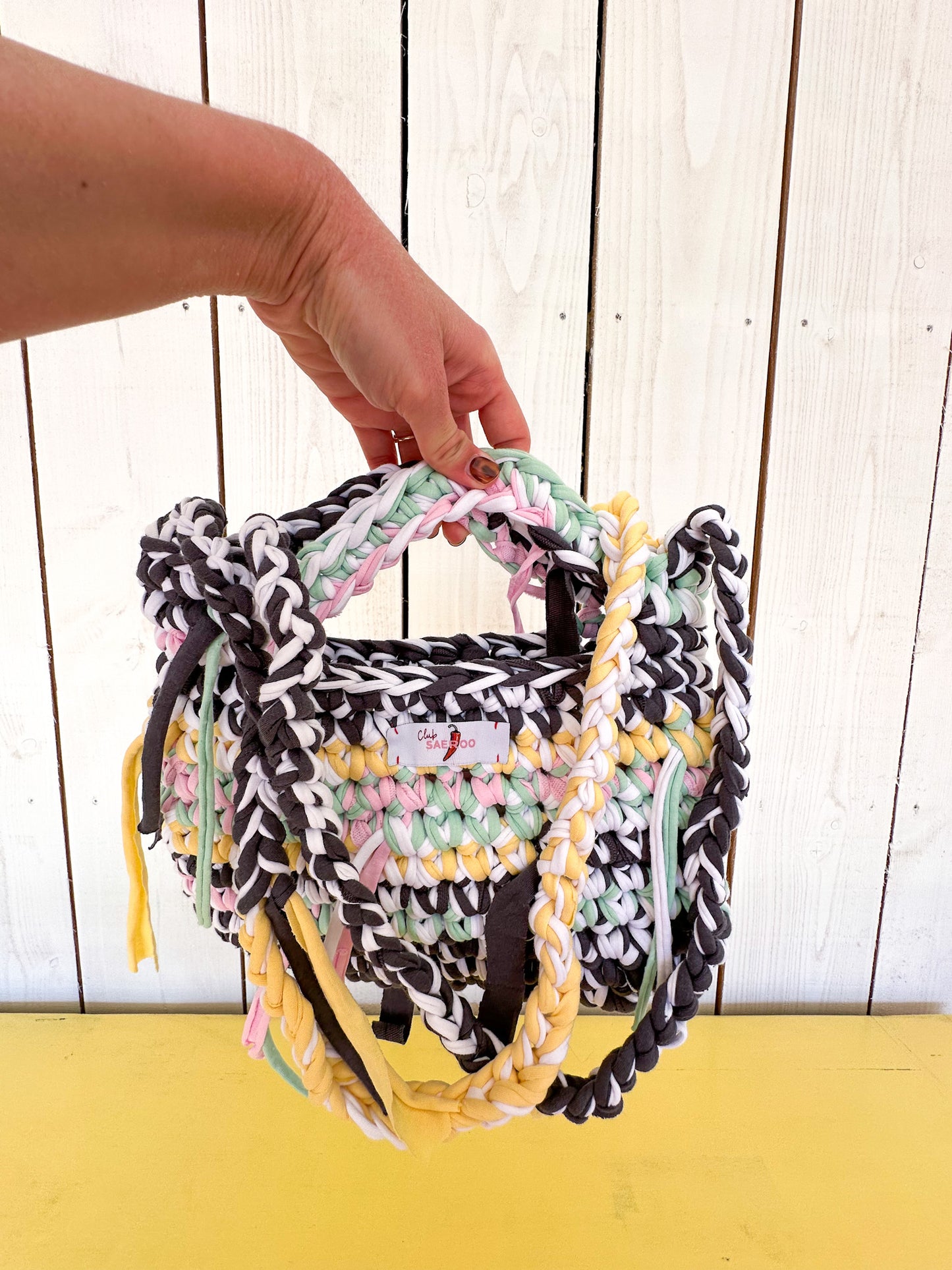 Club SAEROO crochet bag handgemaakt #1