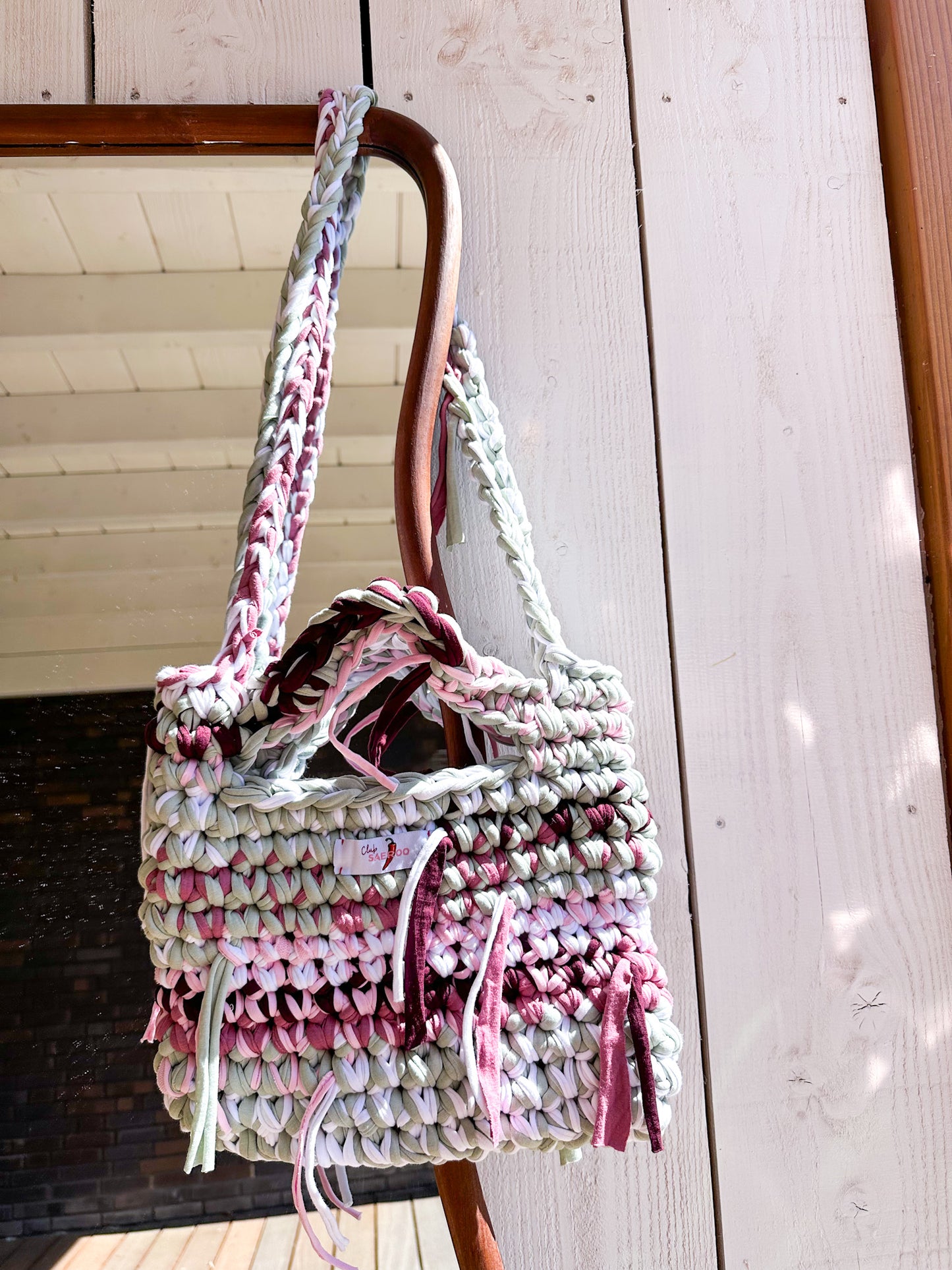 Club SAEROO crochet bag handgemaakt #2