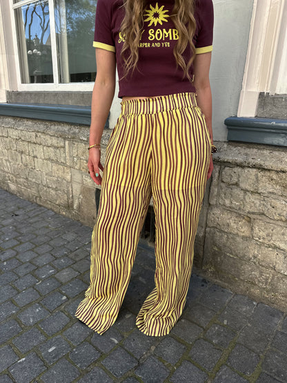 Harper & Yve Riley pants sassy stripes