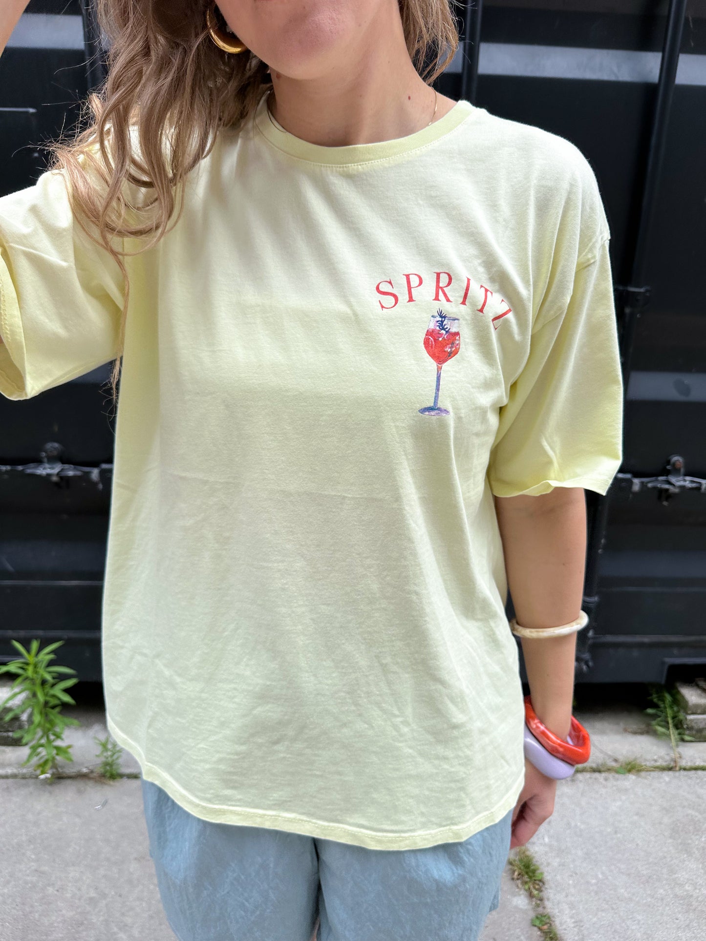 Spritz t-shirt yellow