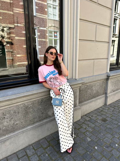 Lyla polkadot pants wit