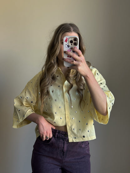 Studio Amaya Mara Blouse butter yellow