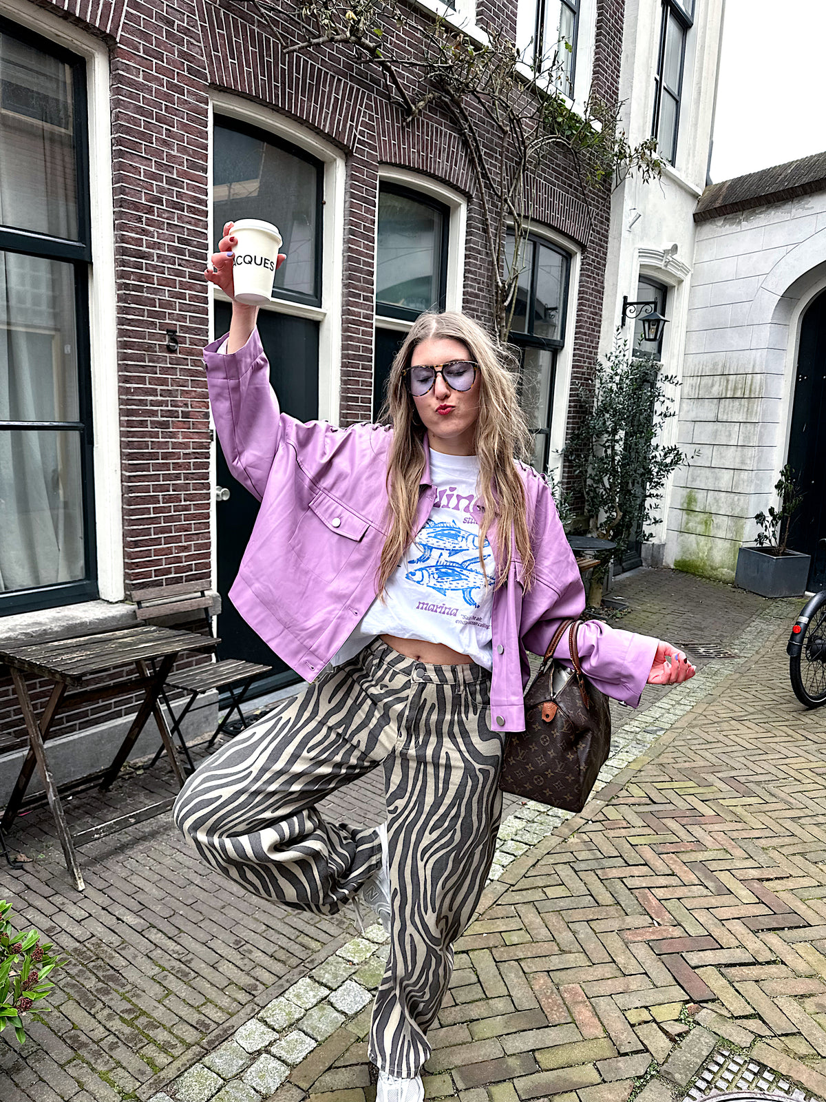 Studio Amaya Elina jacket lila