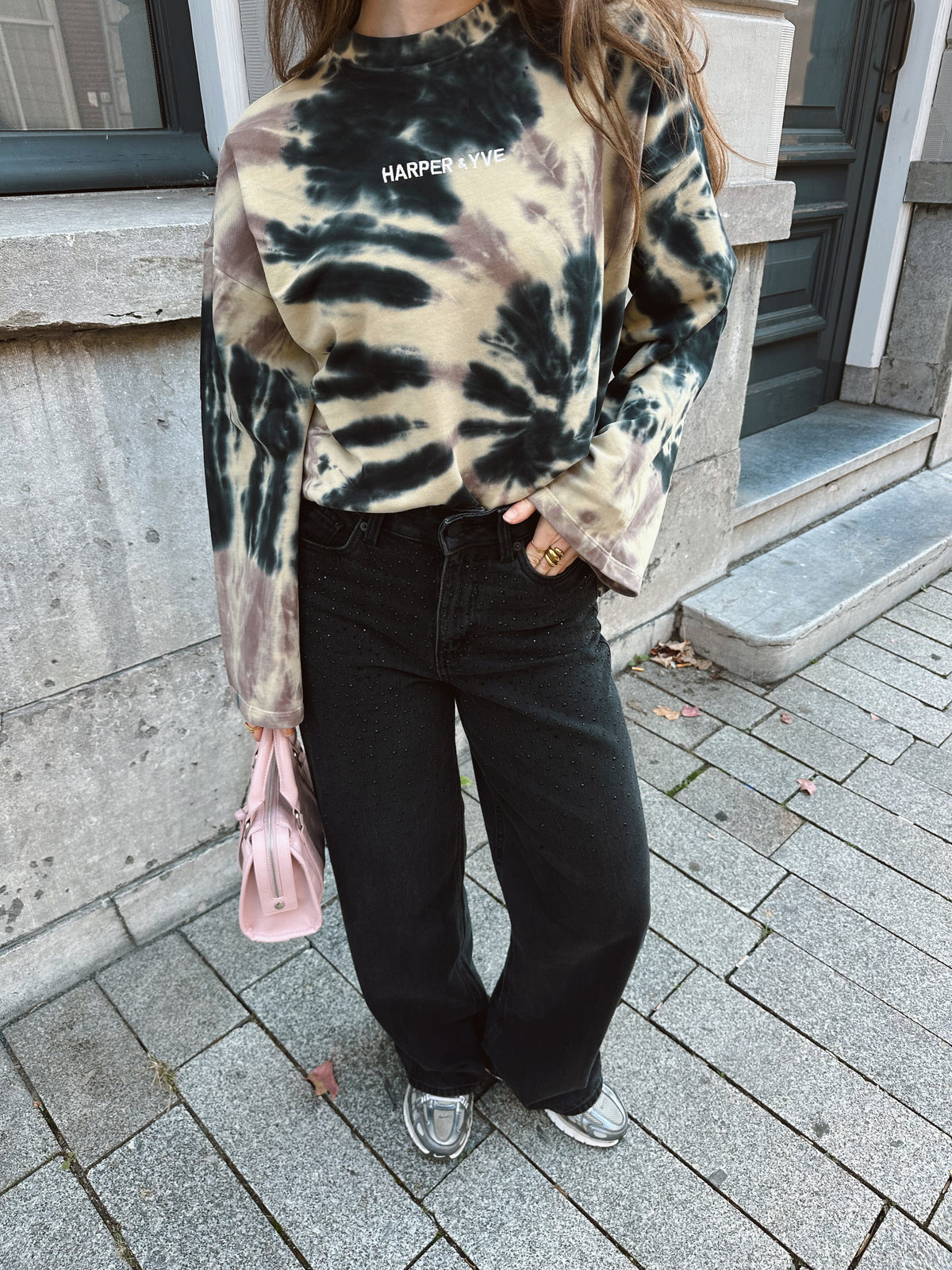 Harper & Yve Tommy longsleeve tie-dye