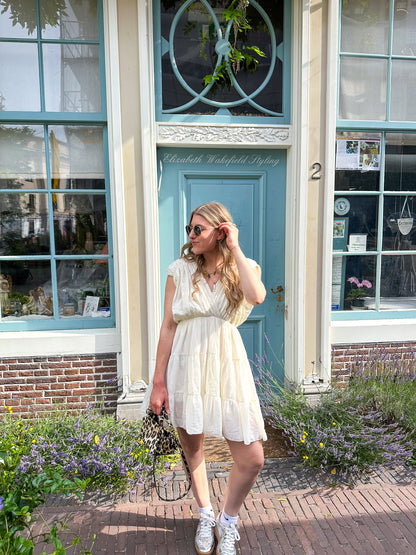 Boho jurkje wit