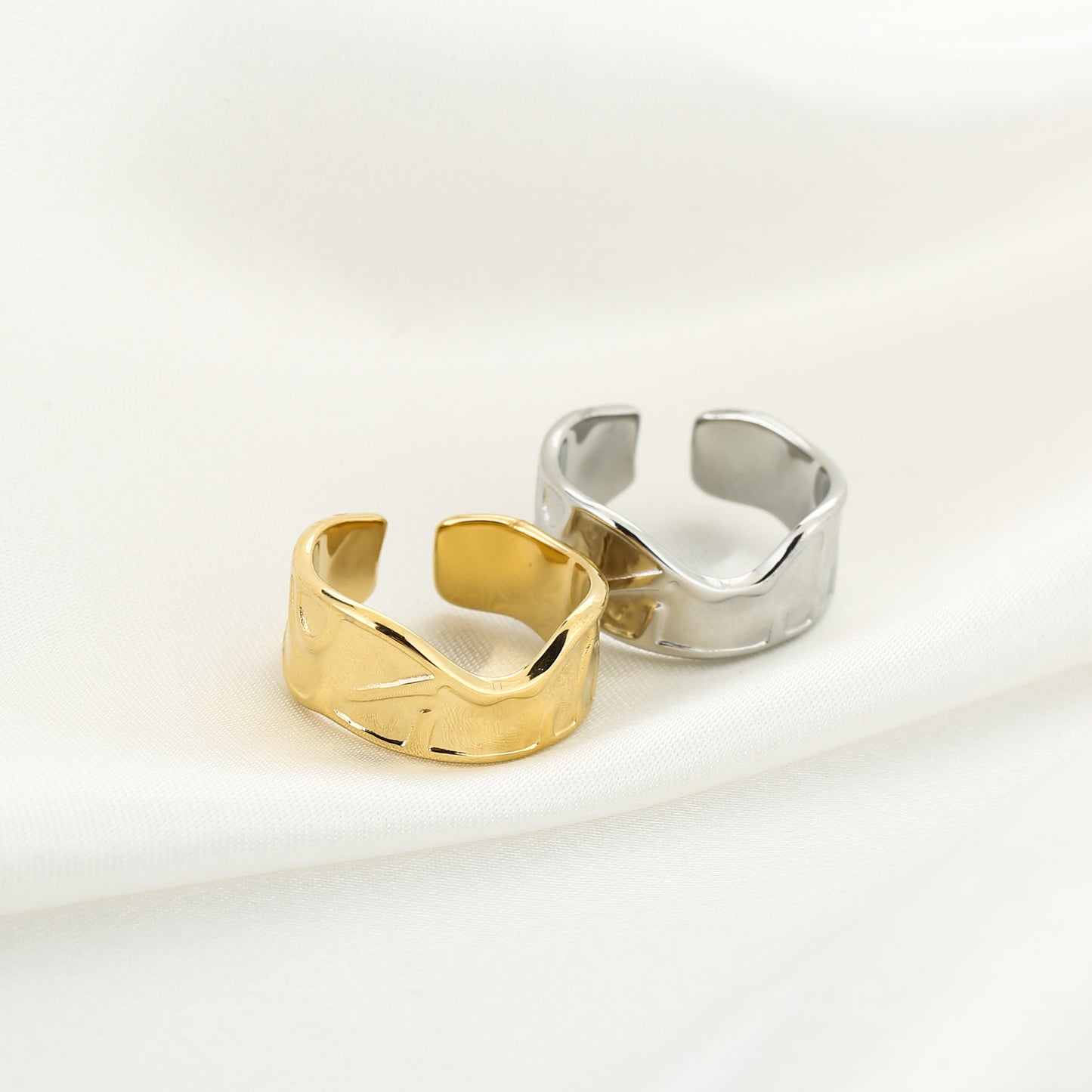 Statement ring organisch