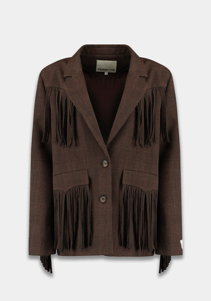 Harper & Yve Casey blazer checkered