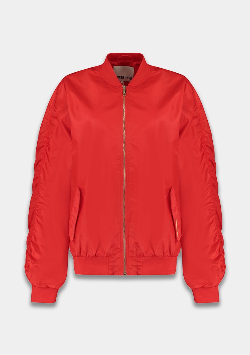 Harper & Yve Janna bomber jacket red