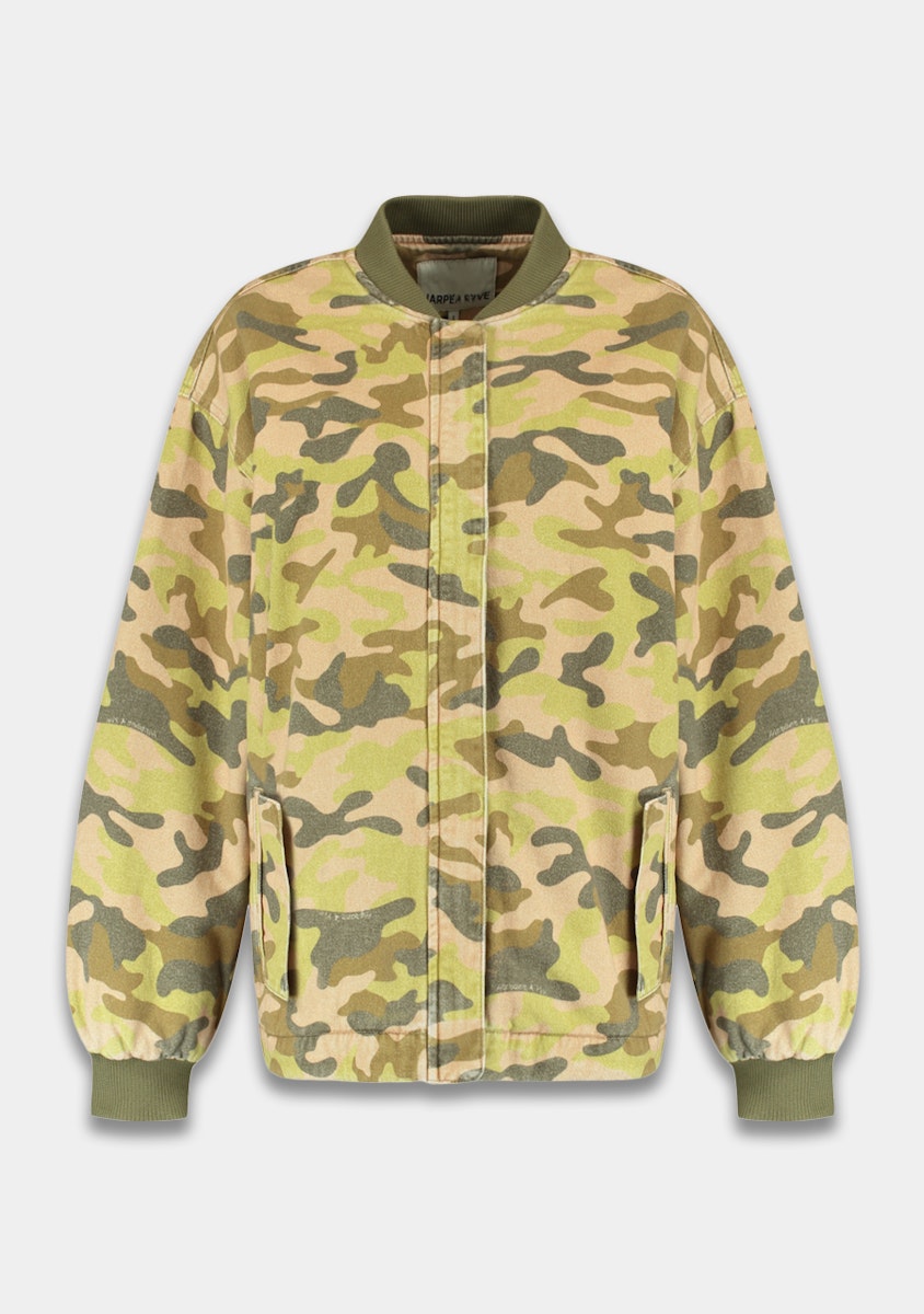 Harper & Yve Jacket Troy camo groen
