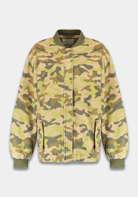 Harper & Yve Jacket Troy camo groen