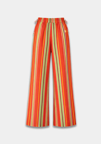Harper & Yve Meike pants stripes rood