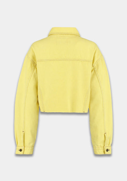 Harper & Yve Willow denim jacket geel
