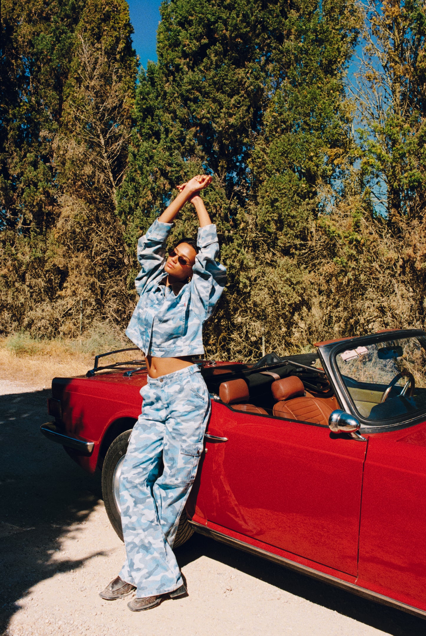 Harper & Yve Stella camouflage jeans