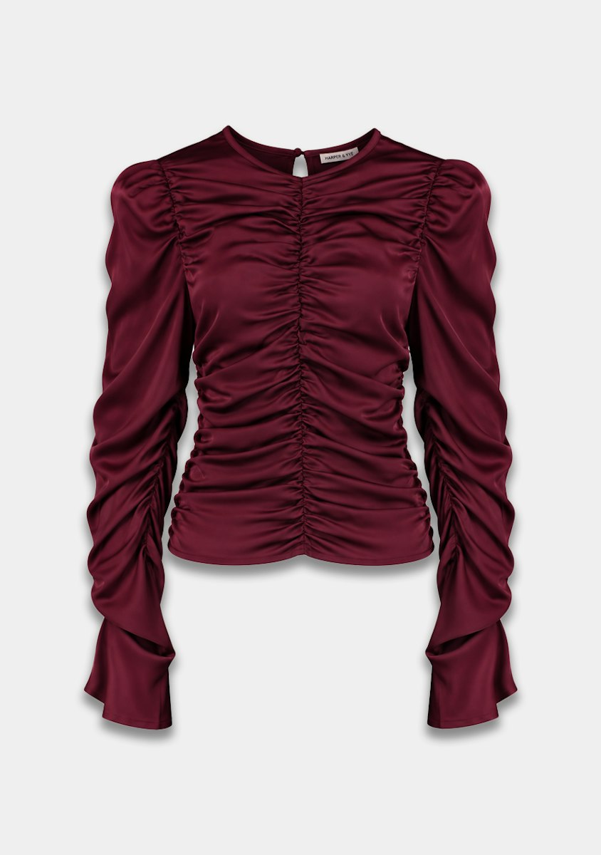 Harper & Yve Donna longsleeve bordeaux