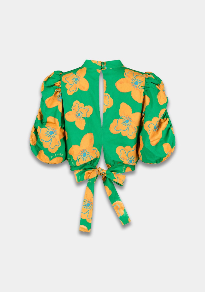 Harper & Yve Macey top groen