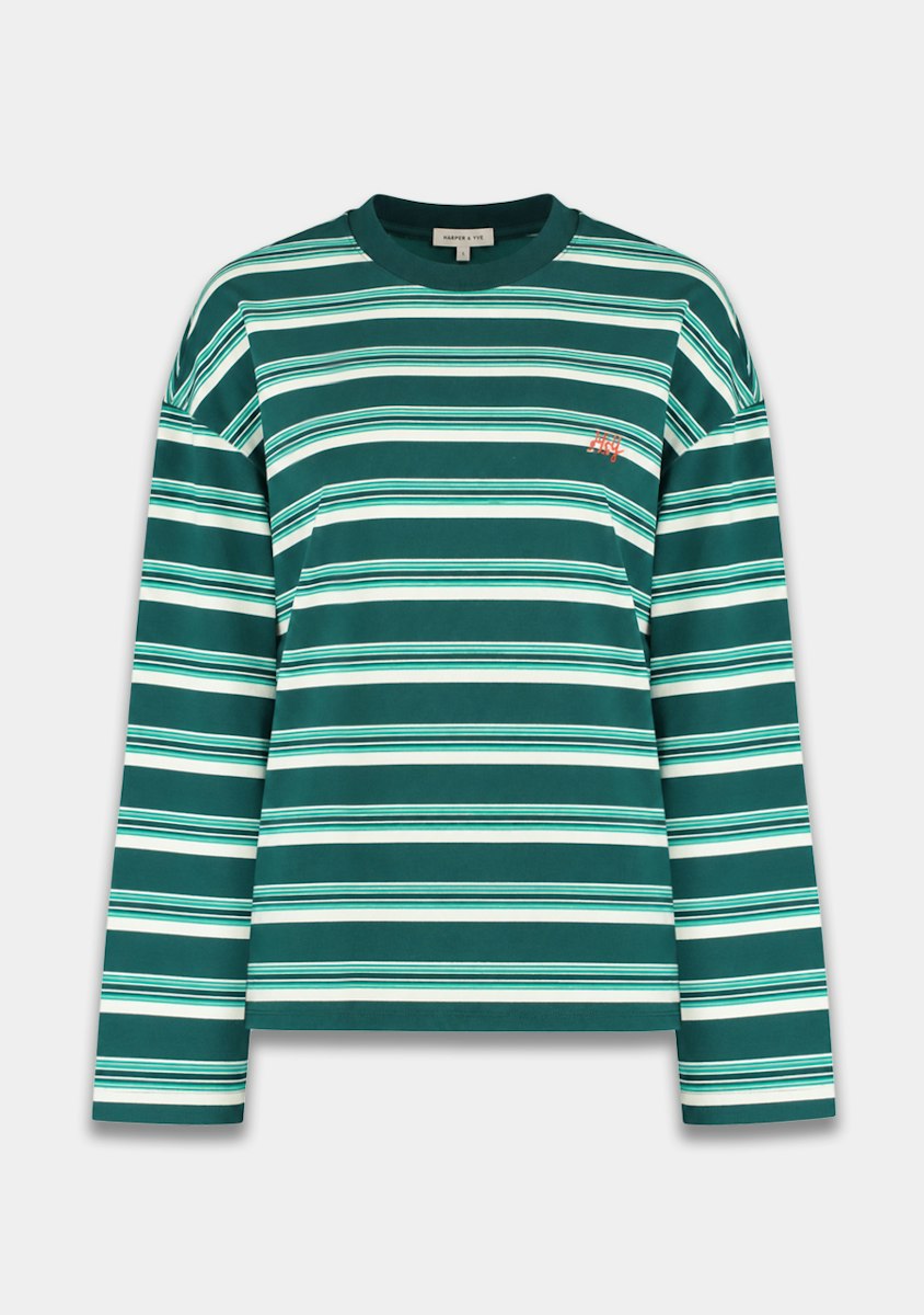 Harper & Yve Tommy longsleeve green