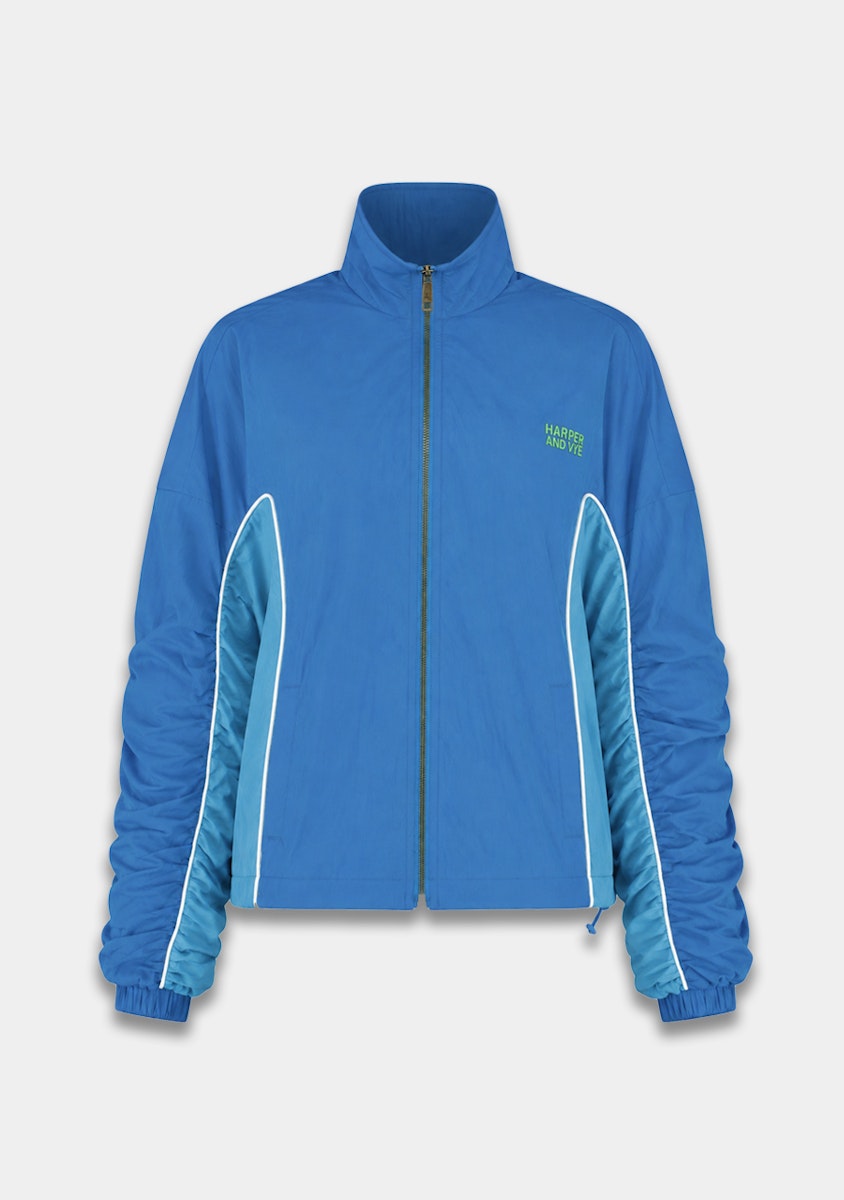 Harper & Yve Charlie track jacket blue