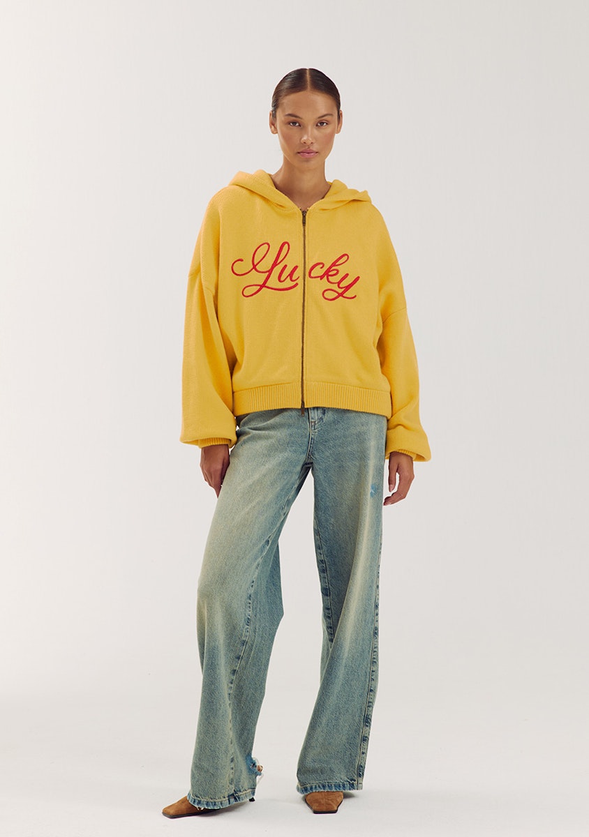 Harper & Yve Lucky vest yellow