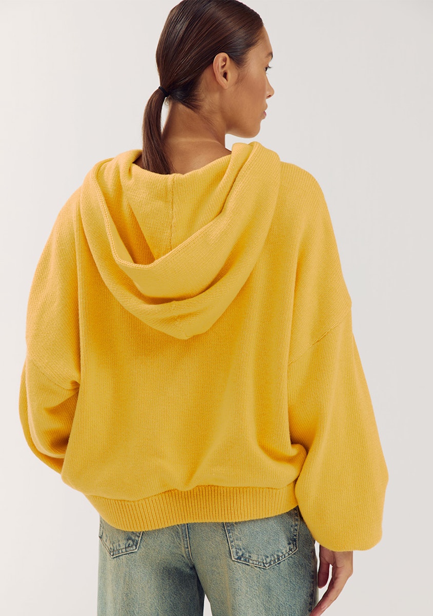Harper & Yve Lucky cardigan yellow
