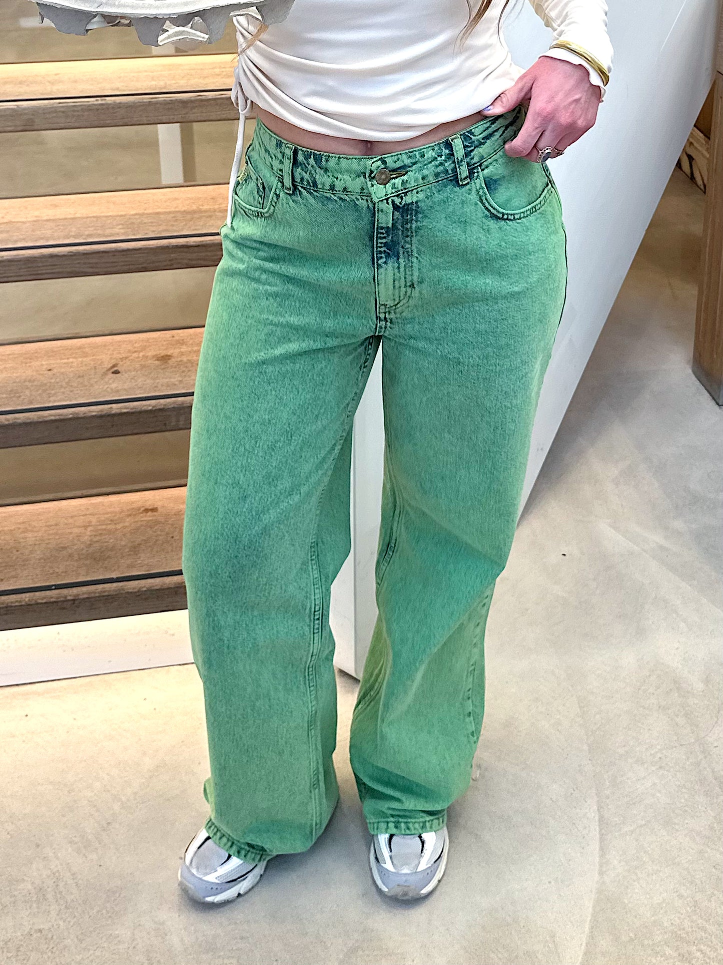 Harper & Yve Yve Jeans groen